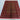 Full top view of 5x6 handmade Afghan Turkmen red and green rug
