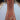 Full top-down view of 2.8x9.3 ft Turkish kilim runner – red & navy wool