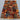 Full view of multicolor handmade patchwork Persian wool rug
