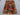 Full view of multicolor handmade patchwork Persian wool rug