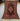 Full top-down view of red and black tribal wool rug with geometric pattern