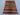 Full top view of 3x4 multicolor handmade Afghan Oriental wool rug