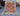 Full top view of authentic handmade multicolor kilim rug 4.11x6.9 ft