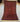  Full top-down view of 3x5 red and black tribal Bohemian rug