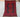  Full view of handmade small red Kilim rug – geometric wool flatweave, traditional and boho-style.