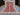 Top-down full image of handmade Turkish Kazakh wool silk rug – red geometric design