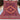 Full view of Turkmen Mushwani Afghan wool rug – red and navy vintage carpet