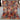 Full top view of 5x7 handmade multicolor patchwork wool rug