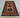Floor View of Knotted Wool Rug with Geometric Design