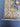 Corner floral detail of Gray Chobi Handmade Wool Runner Rug