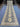 Full top-down view of 4x18.5 Handmade Gray Chobi Runner Rug