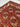 Intricate floral and geometric motifs in red tribal handmade rug
