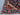 Corner floral and geometric border of Heriz handmade rug