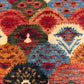 3x10 Colorful Bohemian Runner Rug– Handmade Wool rug with Geometric Patterns,Handwoven Tribal Runner Rug–Multicolor Wool Carpet for Hallways