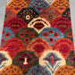 3x10 Colorful Bohemian Runner Rug– Handmade Wool rug with Geometric Patterns,Handwoven Tribal Runner Rug–Multicolor Wool Carpet for Hallways
