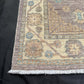 3x13 Handmade Oushak Runner Rug - Elegant Turkish Wool Hallway Carpet in Pastel Tones,Pastel Toned Khotan Runner rug,13 ft Soft runner rug