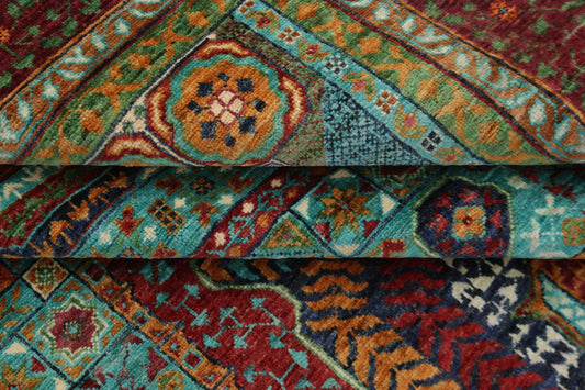Artisan-Crafted Mamluk Rug 7x10,Oriental Handmade Mamluk Rug 7x10,7x10 for Living Room Decor,Living room rug,Bedroom rug,Large Area rug.