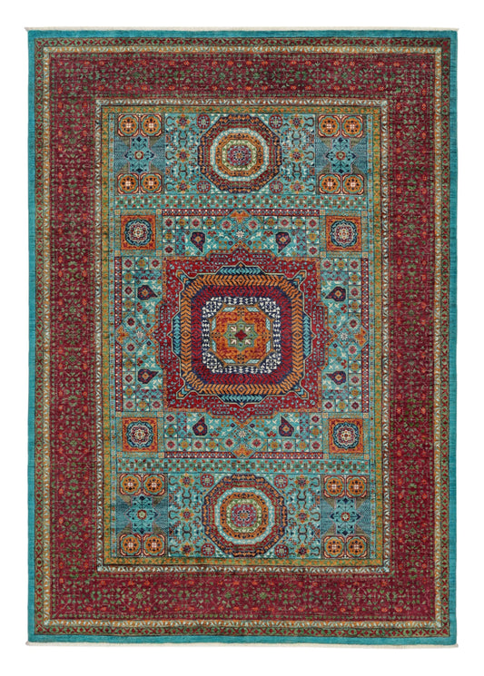 Artisan-Crafted Mamluk Rug 7x10,Oriental Handmade Mamluk Rug 7x10,7x10 for Living Room Decor,Living room rug,Bedroom rug,Large Area rug.