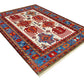 Vibrant Turkish Oriental 7x10 Living room rug,Anatolian Authentic Handwoven Oriental Rug for Living Room, Bohemian & Rustic Home Decor
