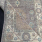 3x13 Handmade Oushak Runner Rug - Elegant Turkish Wool Hallway Carpet in Pastel Tones,Pastel Toned Khotan Runner rug,13 ft Soft runner rug