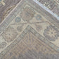 3x13 Handmade Oushak Runner Rug - Elegant Turkish Wool Hallway Carpet in Pastel Tones,Pastel Toned Khotan Runner rug,13 ft Soft runner rug