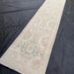 15 ft long Handmade Oushak Runner Rug-Soft Pink Blue Cream Modern runner rug,Modern Pastel colors Runner rug,Turkish Oushak hallway rug