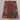 Pazyryk wool area rug 3x5 black blue red tribal geometric design