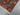 Pazyryk wool area rug 3x5 black blue red tribal geometric design