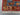 Pazyryk wool area rug 3x5 black blue red tribal geometric design