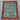 Large Kazakh Turkish Rug 9x12 Ft  Handwoven Wool Carpet in Aqua Blue & Red  Geometric Tribal Area Rug for Living Room or Office