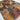 Patchwork Wool Rug 6x7 ft  Handmade Afghan Carpet in Multicolor Design, Hand-Knotted Wool Area Rug for Living Room 176x240 cm
