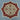 Star Shape Handmade Wool Rug 6x6  Green Red Carpet with Floral Medallion, Unique Oriental Area Rug, Traditional Hand-Knotted