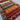 Gabbeh Handmade Wool Rug 4x6  Multicolor Afghan Tribal Carpet with Striped Geometric Patterns, Hand-Knotted Oriental Area Rug