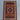 Mamluk Handmade Wool Rug 6x8  Red Afghan Carpet with Central Medallion & Geometric Patterns, Hand-Knotted Oriental Area Rug