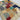 Afghan Modern Rug 4x6 ft  Hand-Knotted Wool Multicolor Geometric Carpet, Contemporary Bohemian Area Rug, Unique Patchwork 132x185 cm