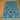 Afghan Sultani Rug 4x5 ft  Hand-Knotted Wool Turquoise Blue Floral Carpet, Traditional Oriental Area Rug, Small Living Room 125x180 cm