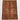 Afghan Heriz Rug 7x9 ft  Hand-Knotted Wool Burnt Orange & Blue Geometric Carpet, Traditional Oriental Area Rug 206x275 cm
