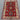 Kazak Rug 2.11x4 ft  Hand-Knotted Afghan Wool Carpet, Red and Blue Geometric Wool Area Rug, Small Tribal Handmade Oriental Accent Decor