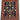 Large Serapi Wool Area Rug 8.4x9.10 ft, Classic Medallion Rug in Navy Blue & Red, Traditional Living Room Statement Rug