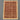 Gabbeh 5x7 Area Rug, Brown Wool Rug, Modern Geometric Zigzag Carpet, Handmade Minimal Tribal Rug for Living Room Bedroom Decor