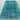 Gabbeh 6x9 Area Rug, Solid Teal Wool Rug, Minimal Modern Handmade Carpet, Plain Color Rug for Living Room Bedroom Office Decor