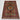Mamluk Wool Area Rug 3.5x3.10 ft, Geometric Medallion Rug in Rich Red Tones, Traditional Accent Rug for Home Decor