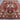 Heriz Area Rug 7x10 Red Navy Medallion Oriental Carpet, Traditional Tribal Geometric Rug, Vintage Style Living Room Decor