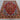 Heriz Area Rug 6x9, Red Blue Medallion Wool Rug, Traditional Oriental Carpet, Persian Style Vintage Look Rug for Living Room