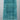 Gabbeh 6x9 Area Rug, Solid Teal Wool Rug, Minimal Modern Handmade Carpet, Plain Color Rug for Living Room Bedroom Office Decor