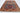 Kazak wool area rug 3x4 blue red ivory tribal geometric design