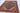 Heriz wool area rug 5x7 ivory red blue medallion tribal geometric design