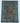 Mamluk wool area rug 6x8 Turquoise tribal geometric design