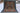 Mamluk wool area rug 3x4 blue red green tribal geometric design
