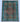Mamluk wool area rug 6x8 turquoise red tribal geometric design